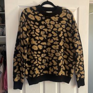 See U Soon Leopard Print Sweater